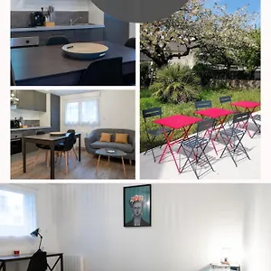 Bel Idealement Place Saint-brieuc, Wifi, Parking Gratuit Apartment